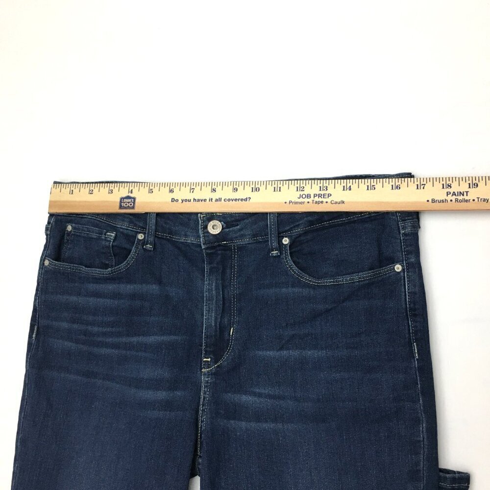 Levi's Signature Women's Jeans Bootcut Mid Rise Stretch size 14S length 30" - Picture 4 of 9